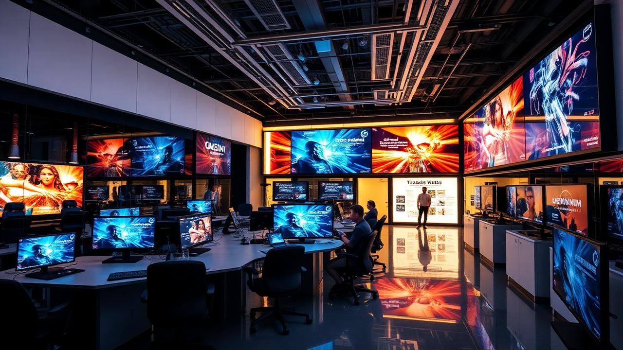Laboratoire d'innovation VISUALL Group - R&D écrans LED et solutions audiovisuelles